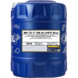 MANNOL 7117 UHPD TS-17 BLUE 5W-30 20L