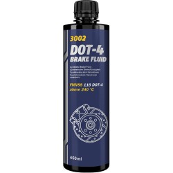 MANNOL 3002 Brake Fluid DOT 4 0,5L