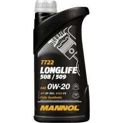 MANNOL 7722 Longlife 508/509 0W-20 1L