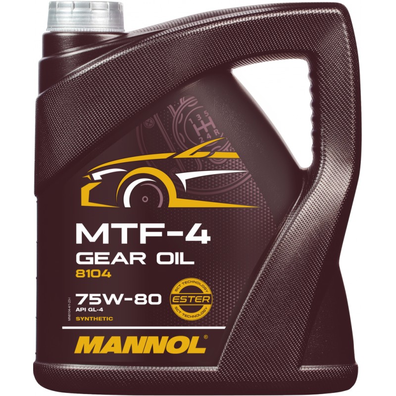 MANNOL 8104 MTF-4 GETRIEBEOEL 75W-80 4L