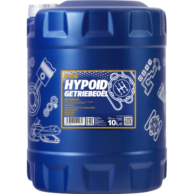 MANNOL HYPOID GETRIEBEOEL 80W-90