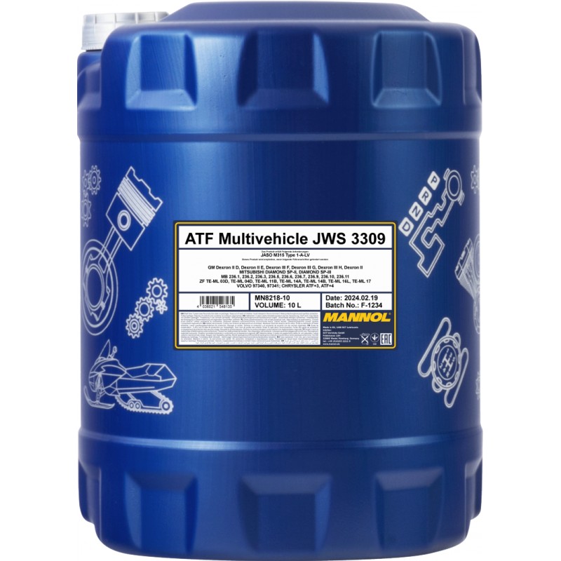 MANNOL 8218 ATF Multivehicle JWS 3309