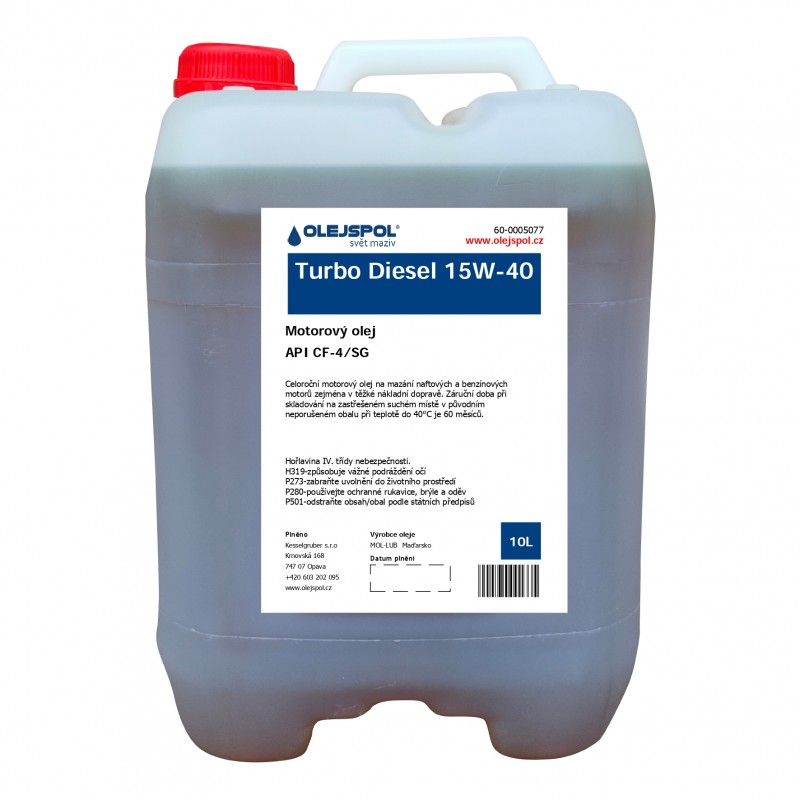 MOL TURBO DIESEL 15W-40