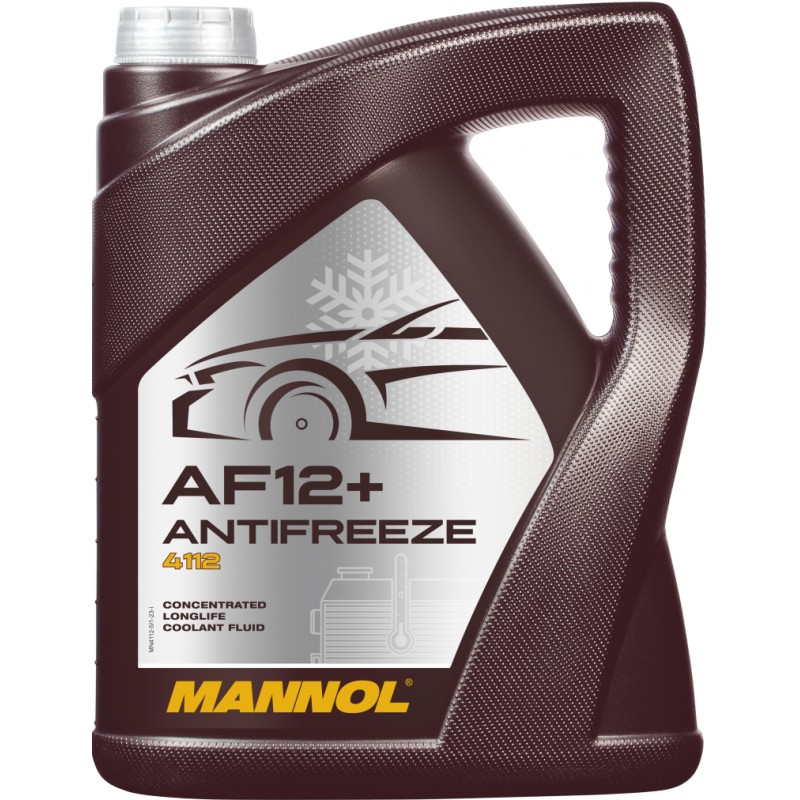 MANNOL 4112 Antifreeze AF12+ (červená)