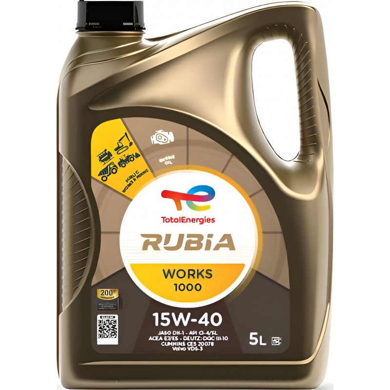 Total Rubia Works 1000 15W-40