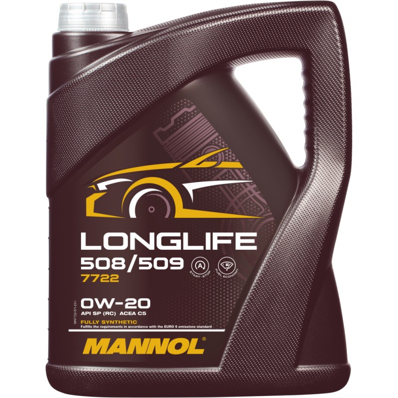 MANNOL 7722 Longlife 508/509 0W-20
