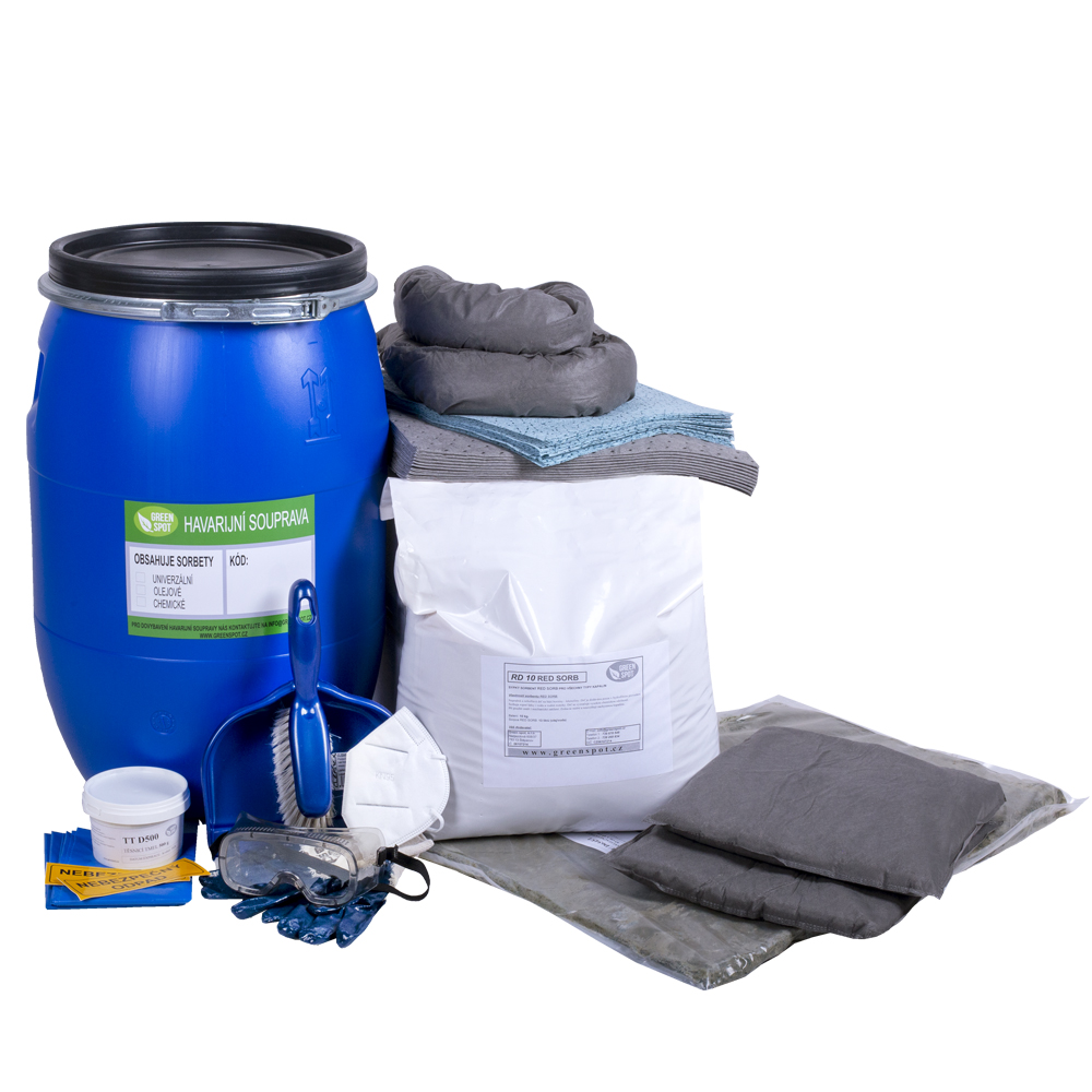 Univerzální havarijní souprava 60L s kanalizacni ucpavkou + RD10 UHSS-60/K + RD10