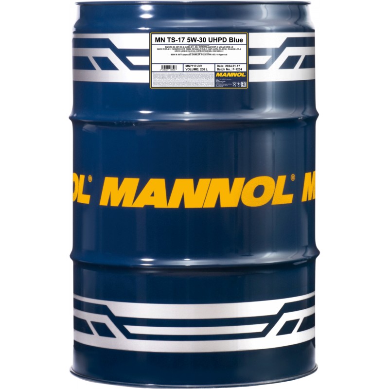 MANNOL 7117 UHPD TS-17 BLUE 5W-30