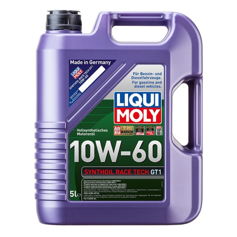 Liqui Moly 8909 Synthoil Race Tech GT1 10W-60
