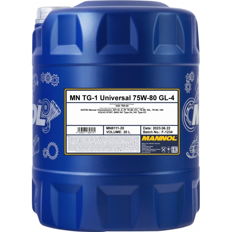 MANNOL TG-1 UNIVERSAL 75W-80