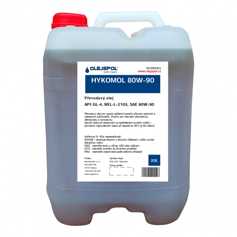 Převodový olej HYKOMOL 80W-90