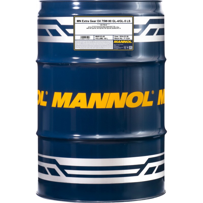 MANNOL EXTRA GETRIEBEOEL 75W-90
