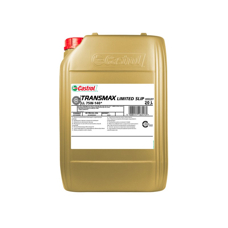 CASTROL Transmax Limited Slip LL 75W-140