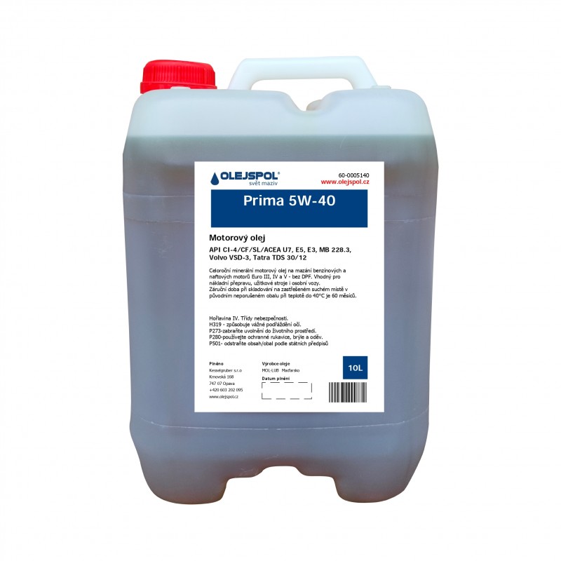 MOL Dynamic Prima 5W-40