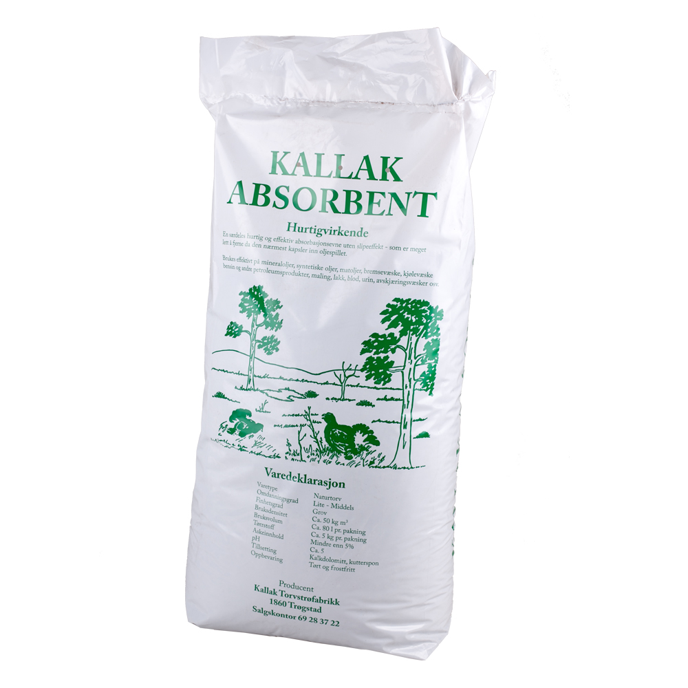 KALLAK ABSORBENT KS-5 Rašelinový sypký sorbent