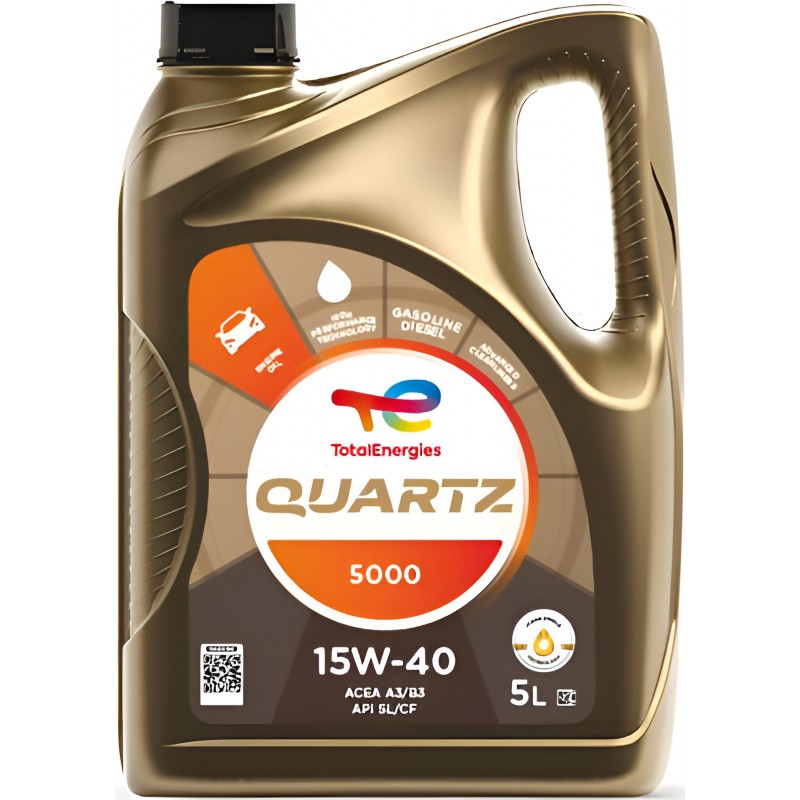 Total Quartz 5000 15W-40