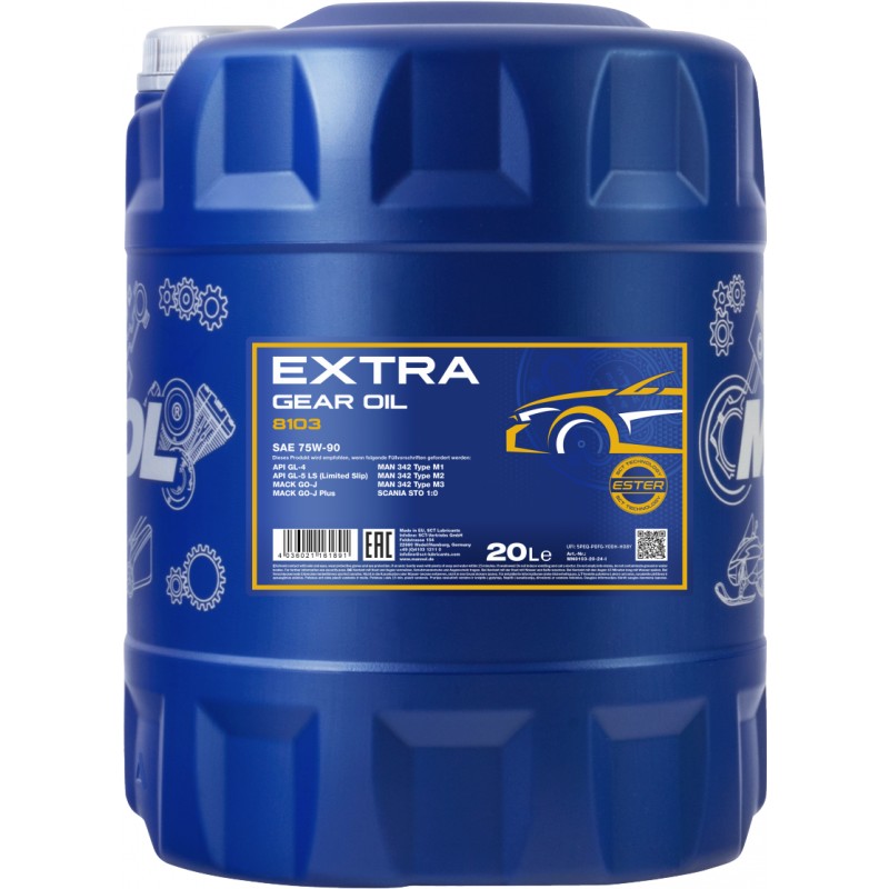 MANNOL EXTRA GETRIEBEOEL 75W-90