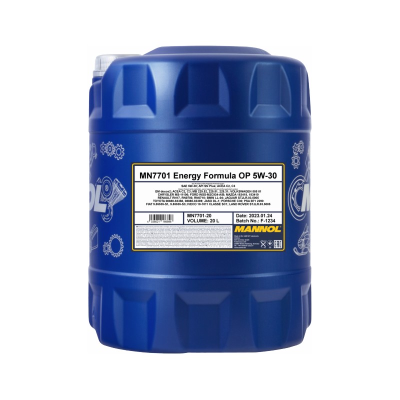 MANNOL 7701 Energy Formula OP 5W-30