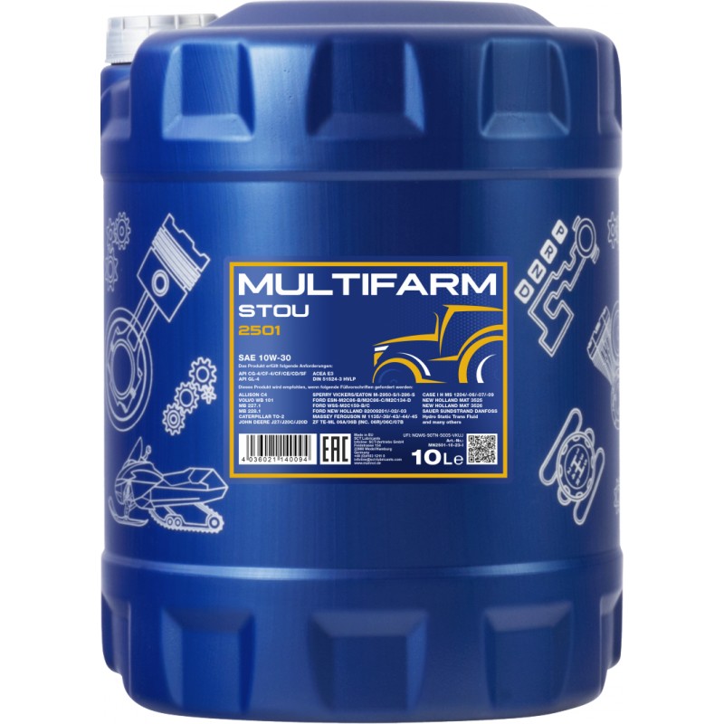 MANNOL MULTIFARM STOU 10W-30