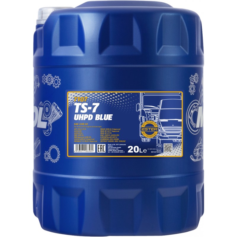 MANNOL UHPD TS-7 BLUE 10W-40