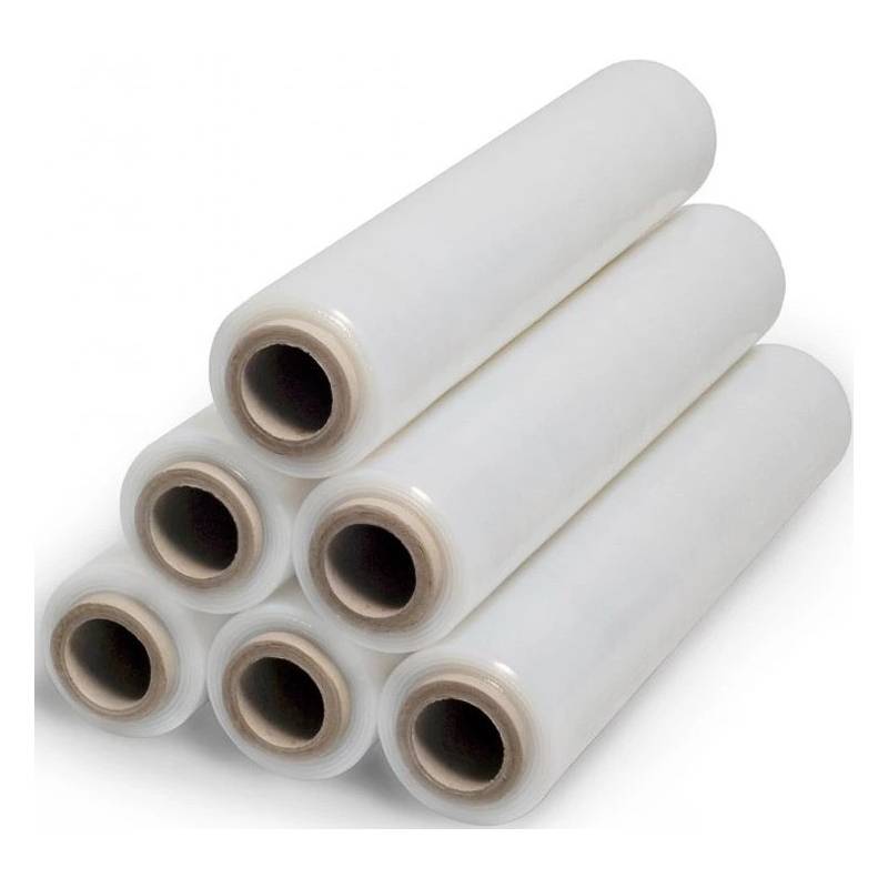 Fixační fólie ruční bílá 500mm/23my 1,5kg dutinka 200g Transparentní