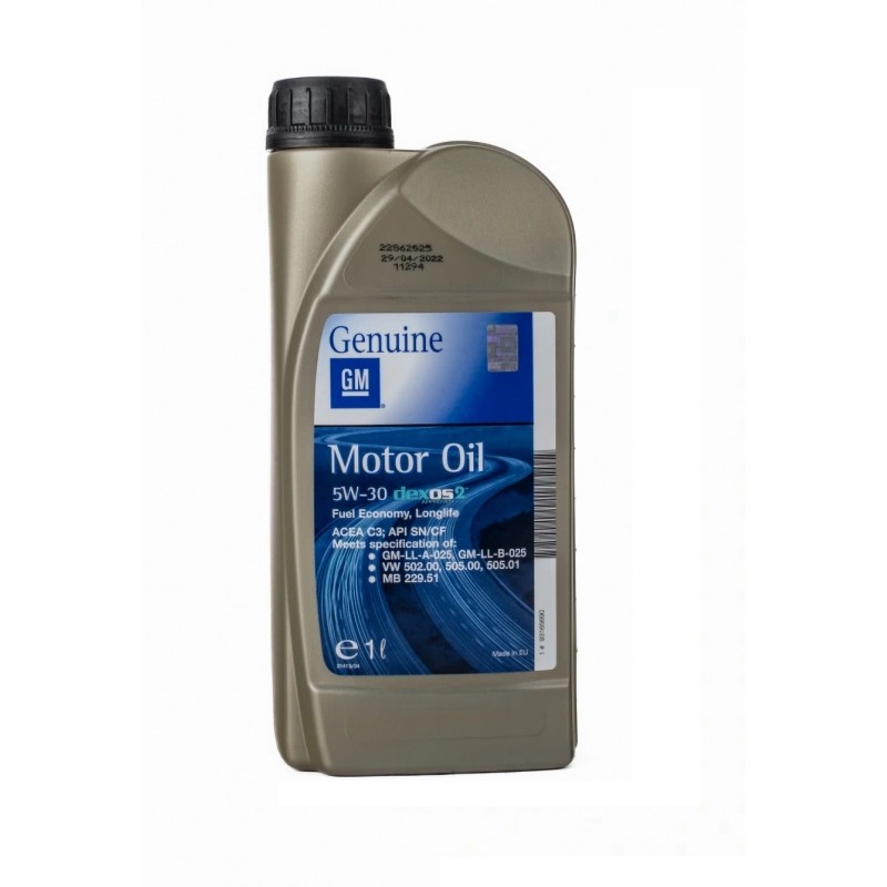 Opel GM Motor Oil Dexos 2 5W-30