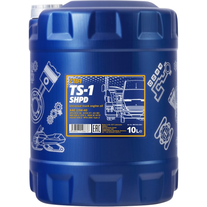 MANNOL SHPD TS-1 15W-40