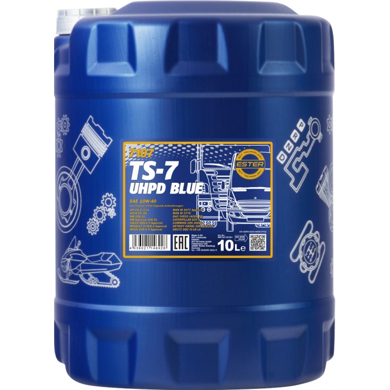 MANNOL UHPD TS-7 BLUE 10W-40