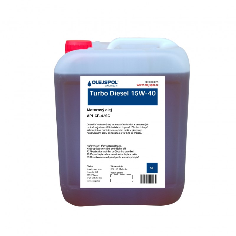 MOL TURBO DIESEL 15W-40