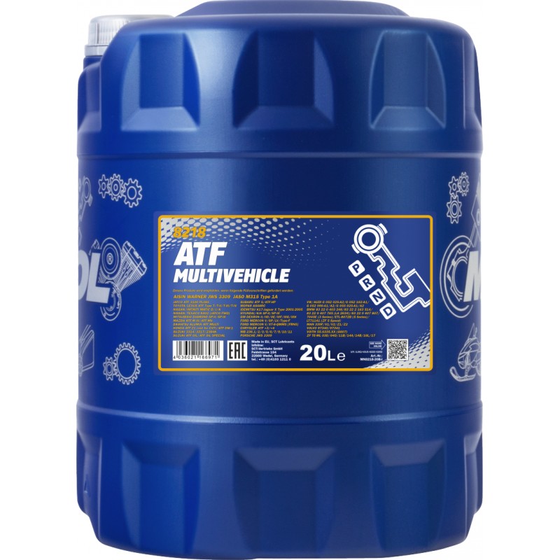 MANNOL 8218 ATF Multivehicle JWS 3309