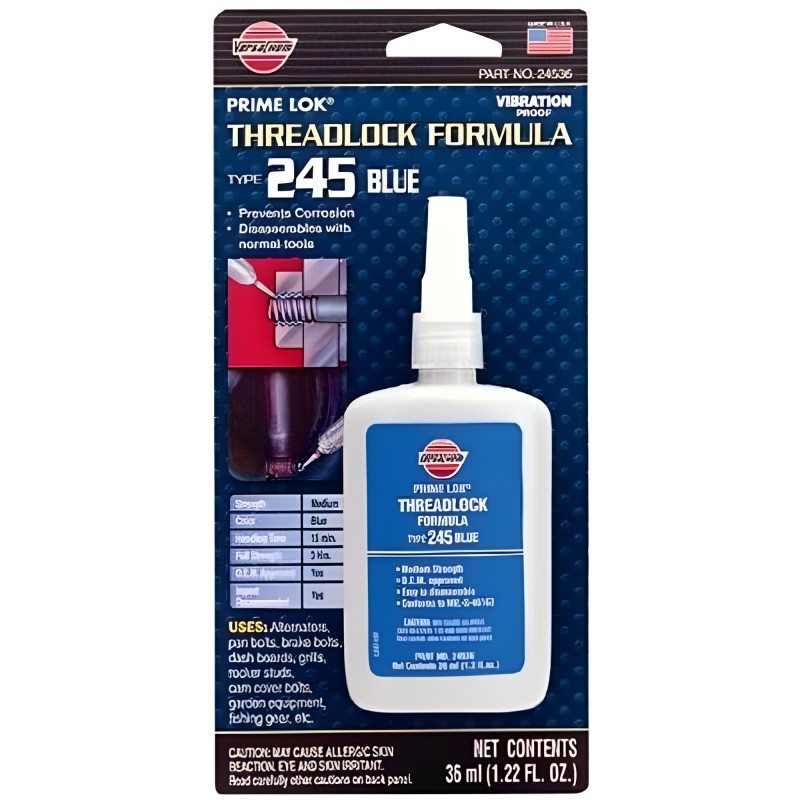 Lepidlo k zajištění šroubových spojů modré