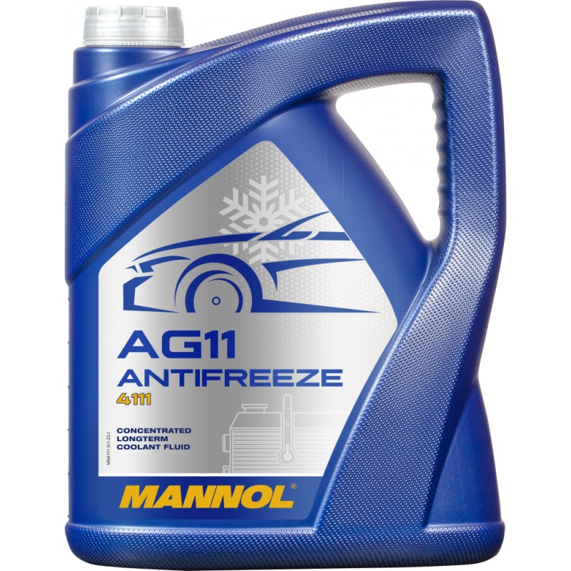 MANNOL 4111 Antifreeze AG11 (modrá)