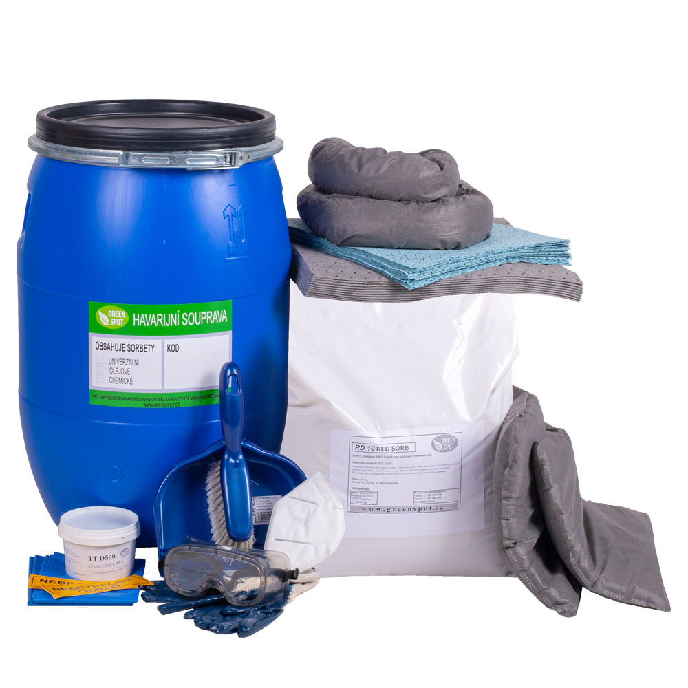 Univerzální havarijní souprava 60L + RD10 UHSS-60 + RD10
