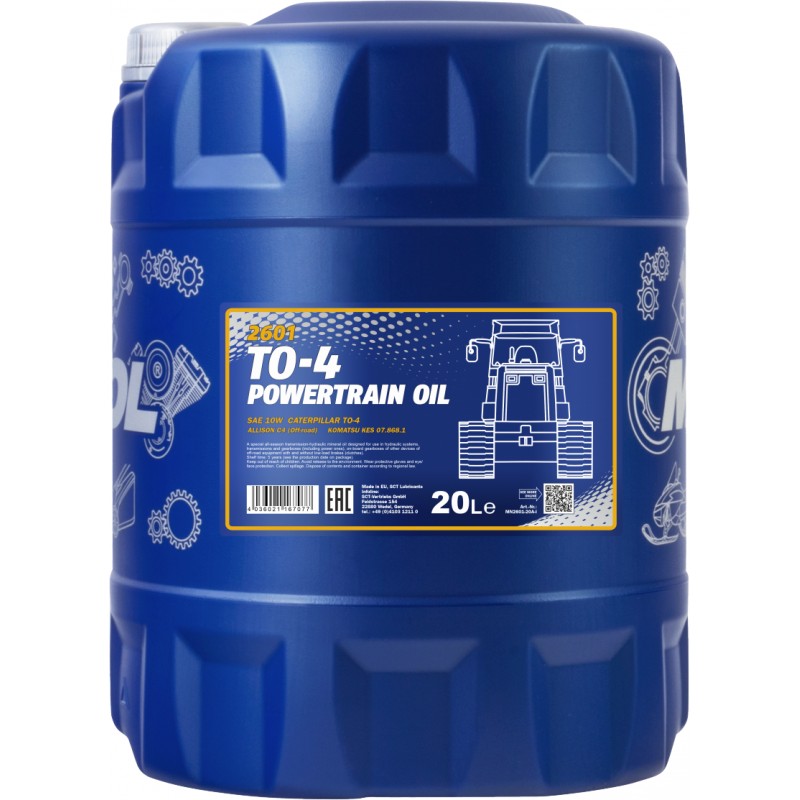 MANNOL TO-4 Powertrain Oil SAE 10W